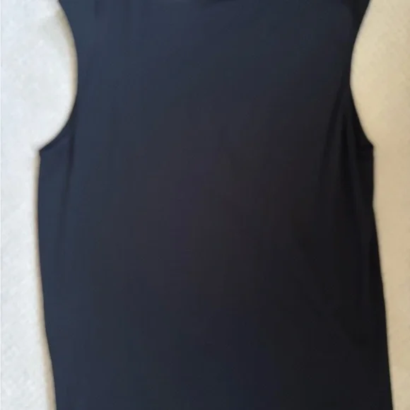 Balmain Black Muscle Tee with Pink Accents - Picture 2 of 2